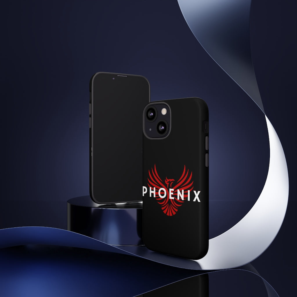 Black Phoenix Phone Tough Cases