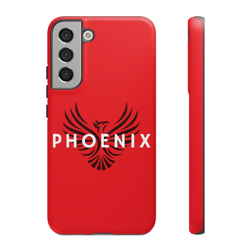 Red Phoenix Phone Tough Cases