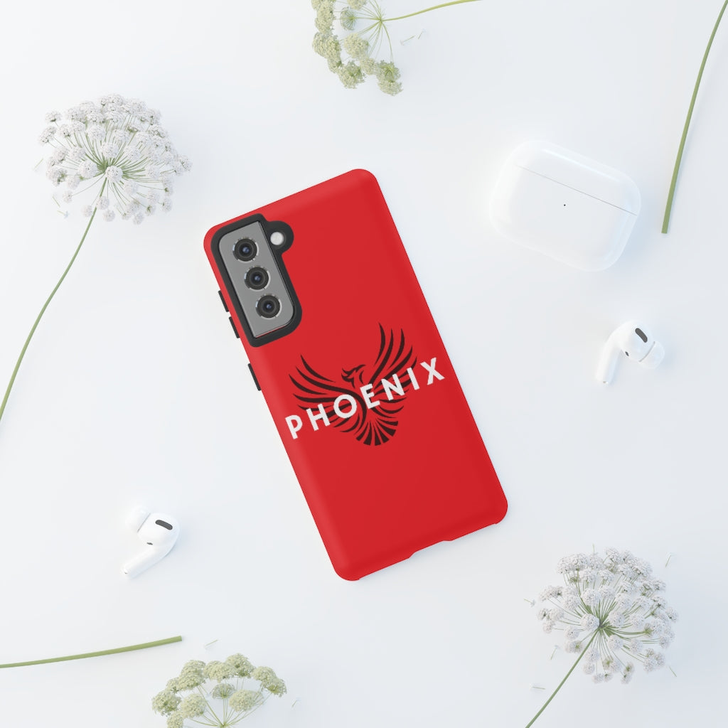 Red Phoenix Phone Tough Cases