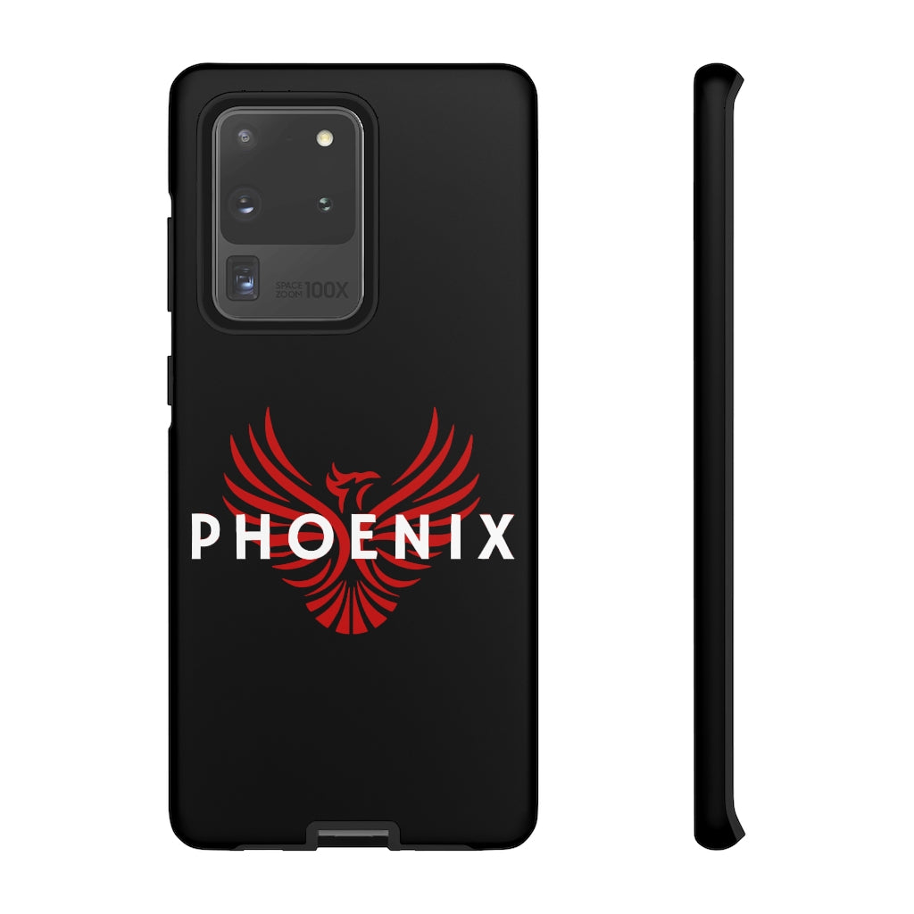 Black Phoenix Phone Tough Cases