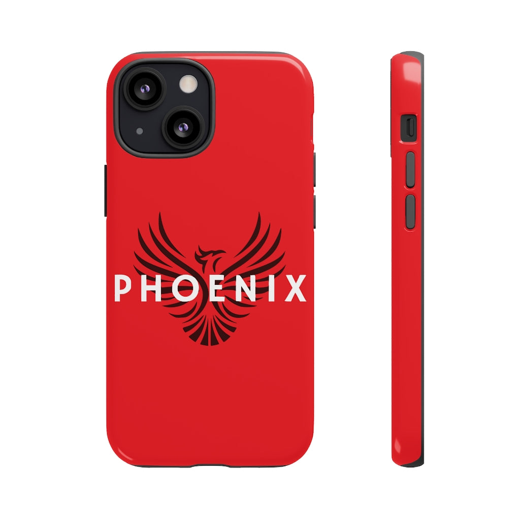 Red Phoenix Phone Tough Cases