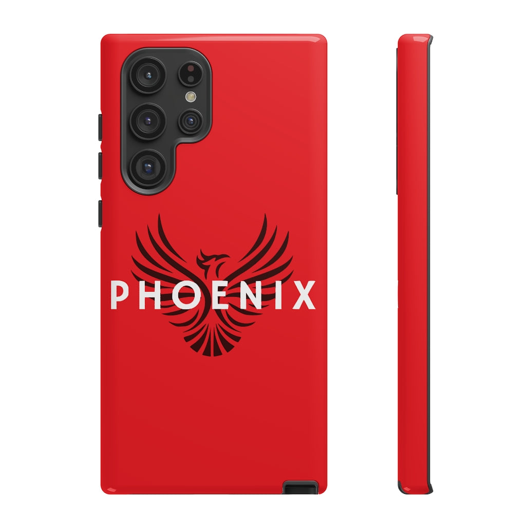 Red Phoenix Phone Tough Cases