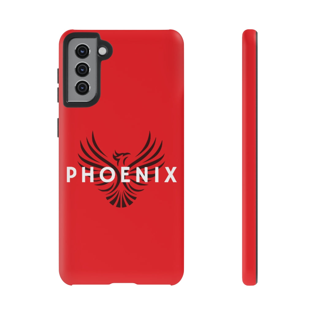 Red Phoenix Phone Tough Cases