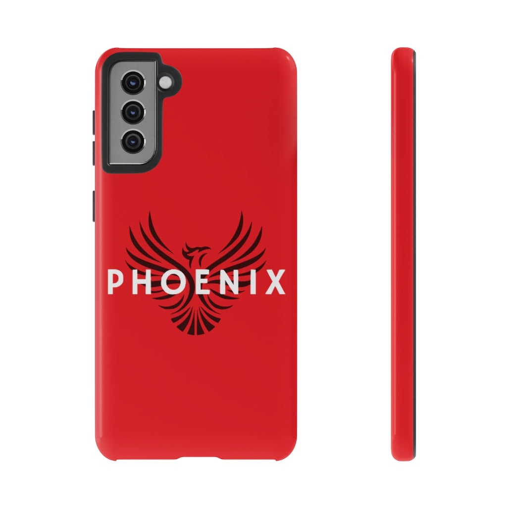 Red Phoenix Phone Tough Cases