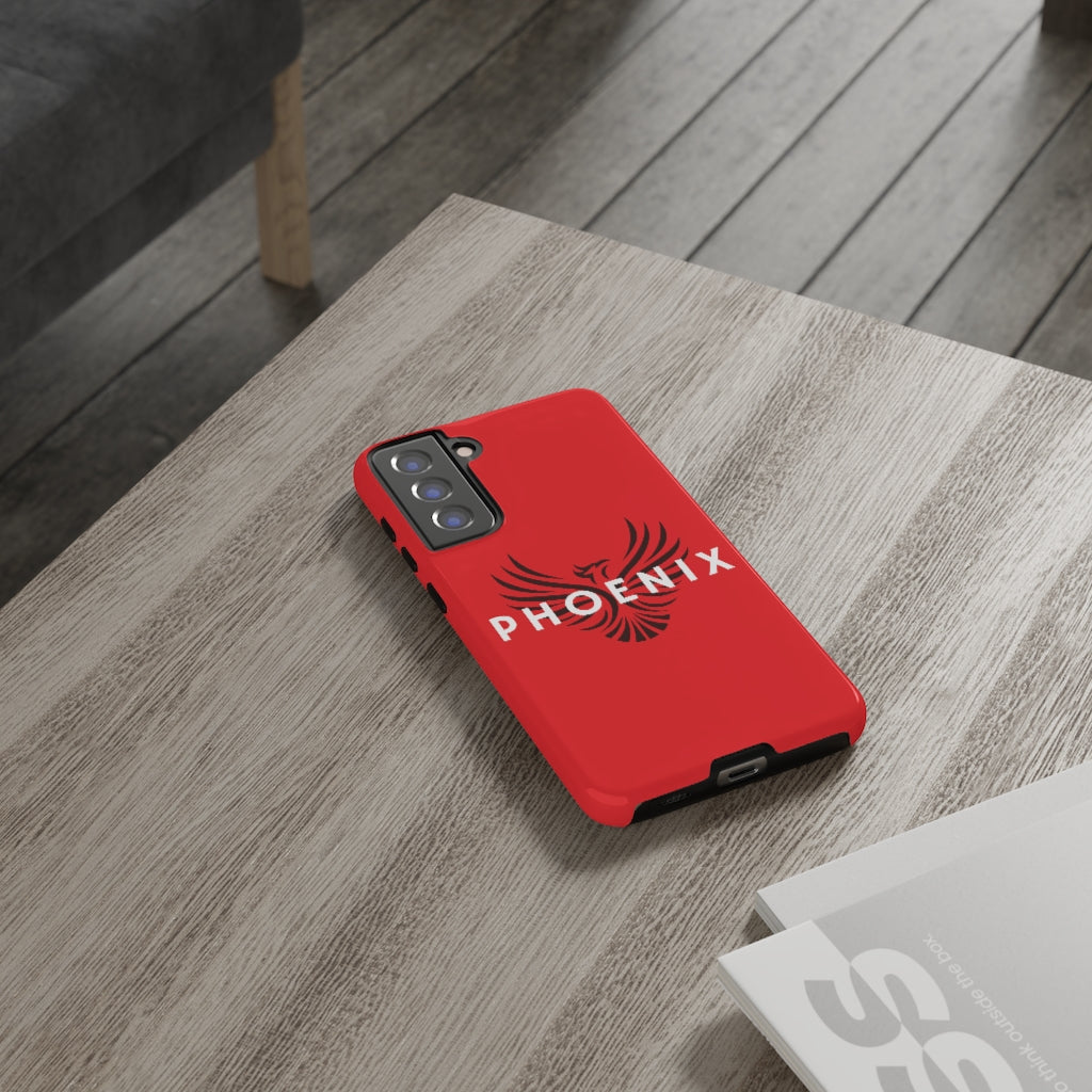 Red Phoenix Phone Tough Cases