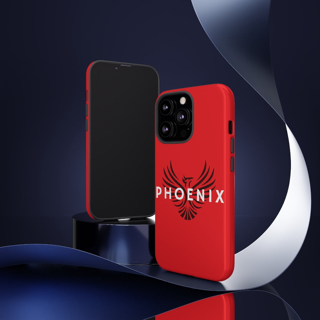 Red Phoenix Phone Tough Cases