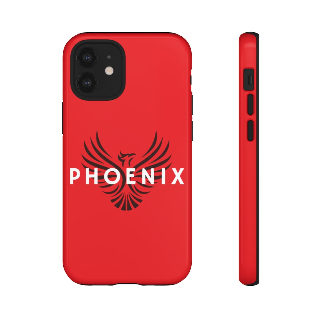 Red Phoenix Phone Tough Cases