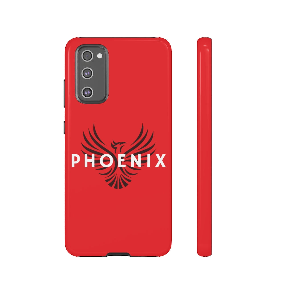 Red Phoenix Phone Tough Cases