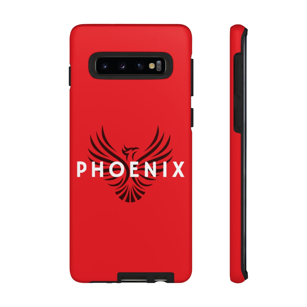 Red Phoenix Phone Tough Cases