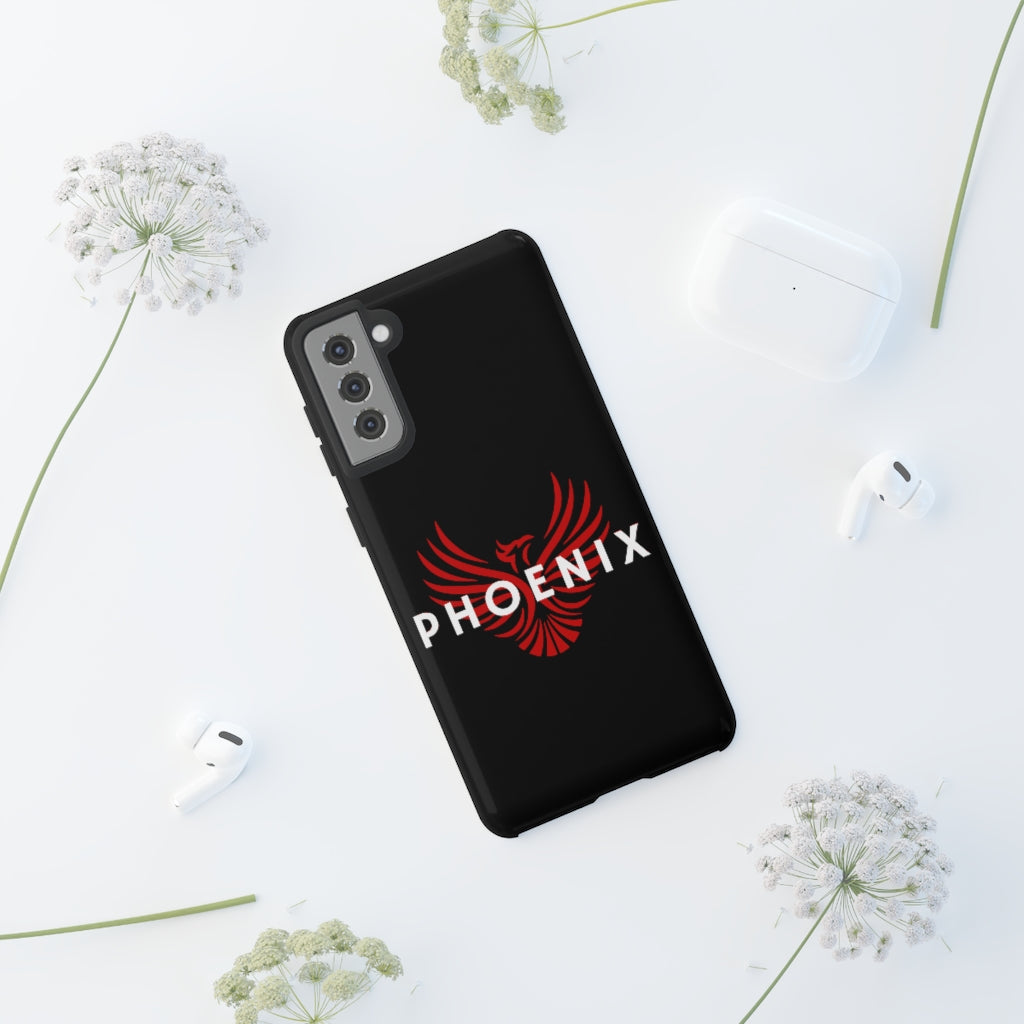 Black Phoenix Phone Tough Cases