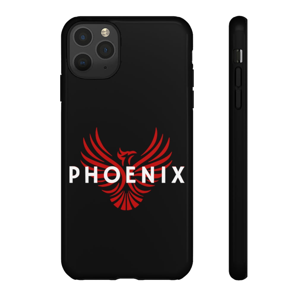 Black Phoenix Phone Tough Cases