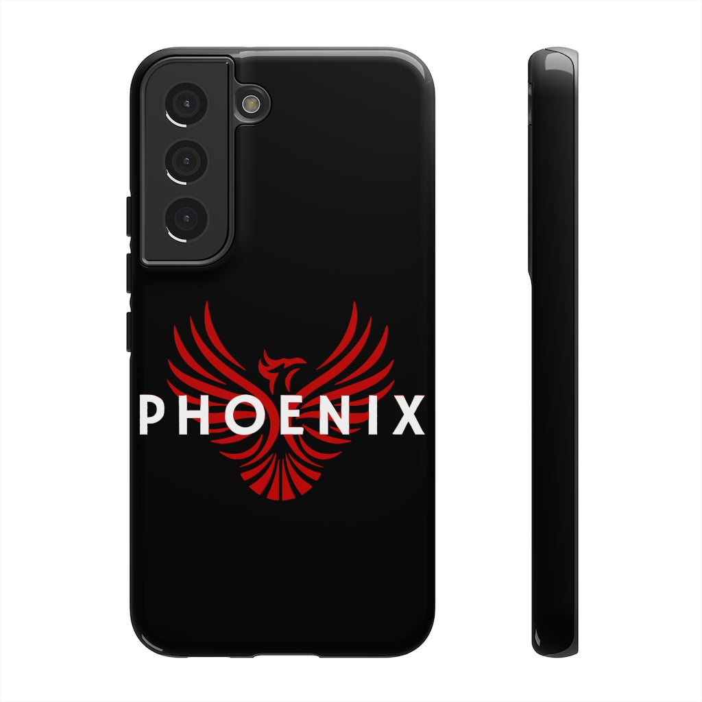 Black Phoenix Phone Tough Cases