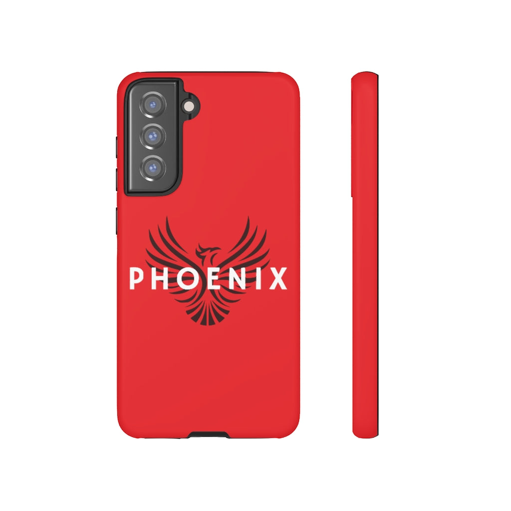 Red Phoenix Phone Tough Cases