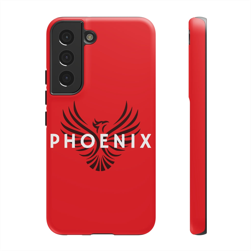 Red Phoenix Phone Tough Cases