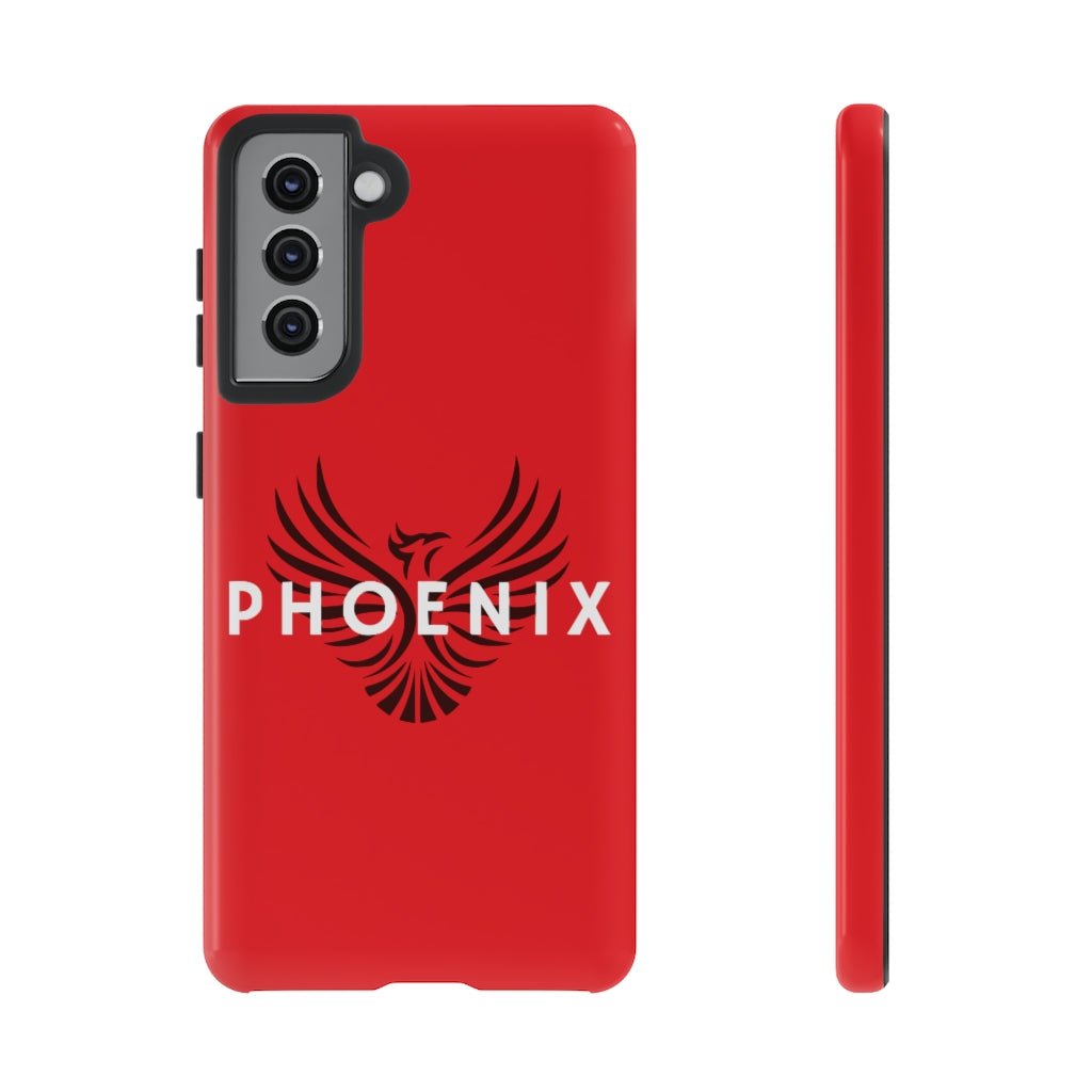 Red Phoenix Phone Tough Cases