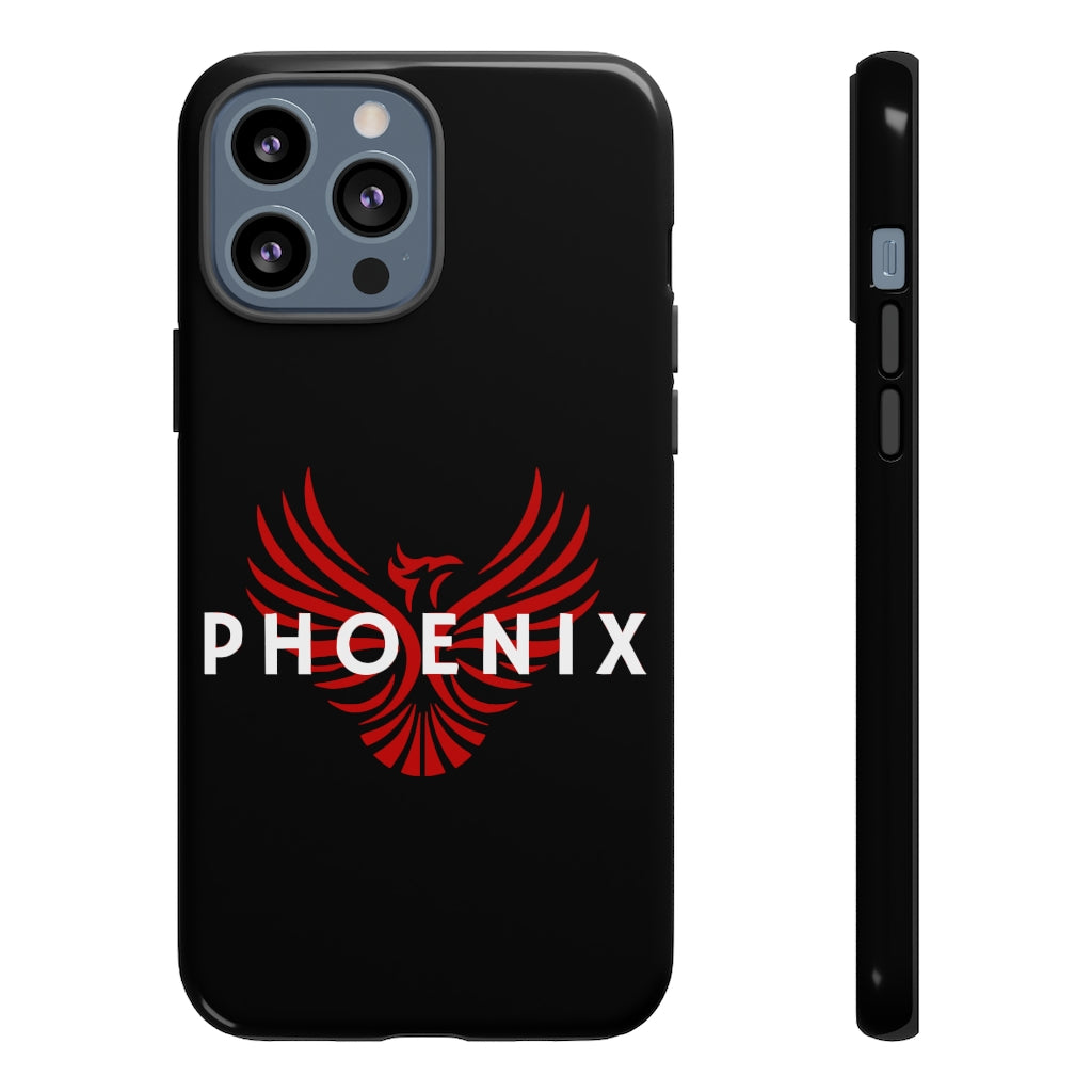 Black Phoenix Phone Tough Cases