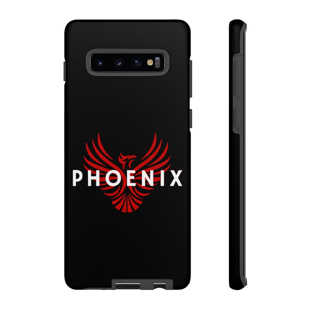 Black Phoenix Phone Tough Cases