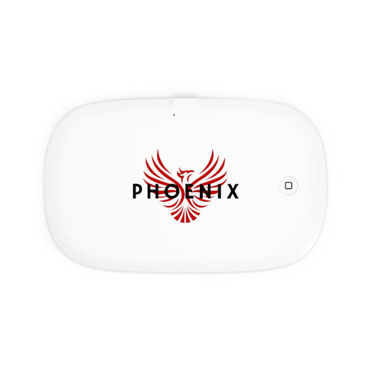 Phoenix Phones UV Phone Sanitizer and Wireless Charging Pad