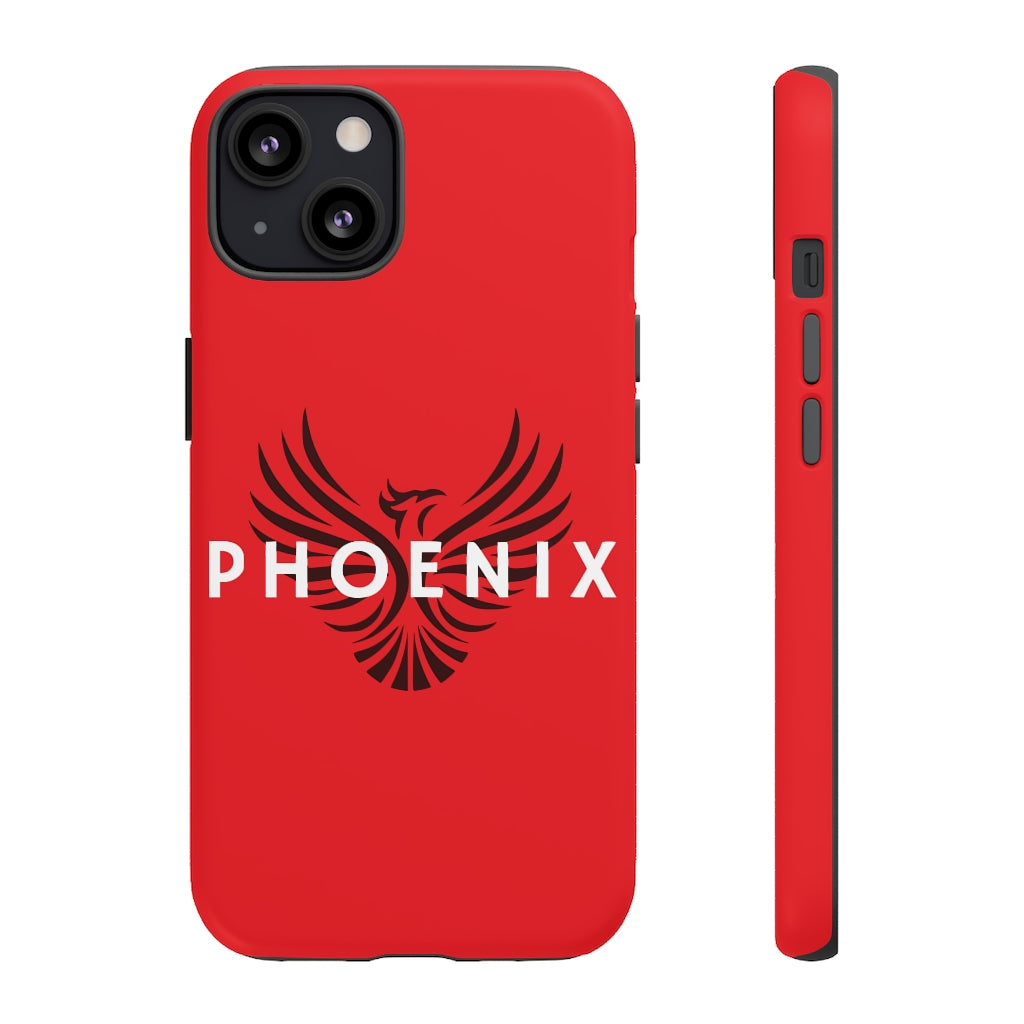 Red Phoenix Phone Tough Cases