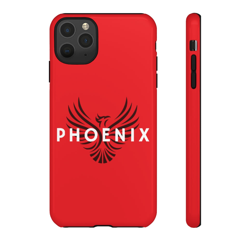 Red Phoenix Phone Tough Cases