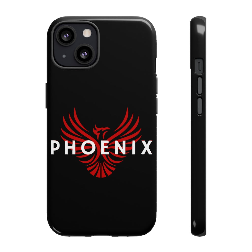 Black Phoenix Phone Tough Cases