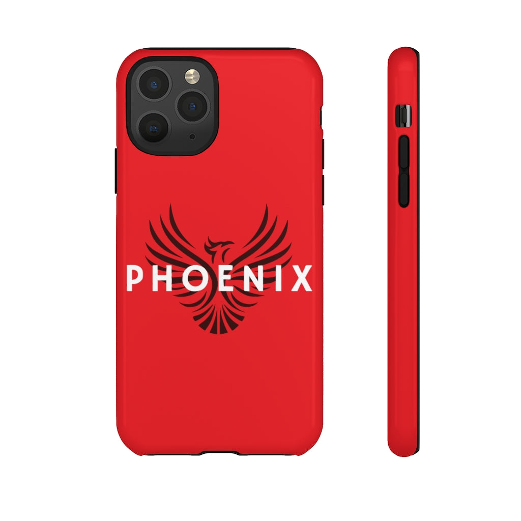 Red Phoenix Phone Tough Cases