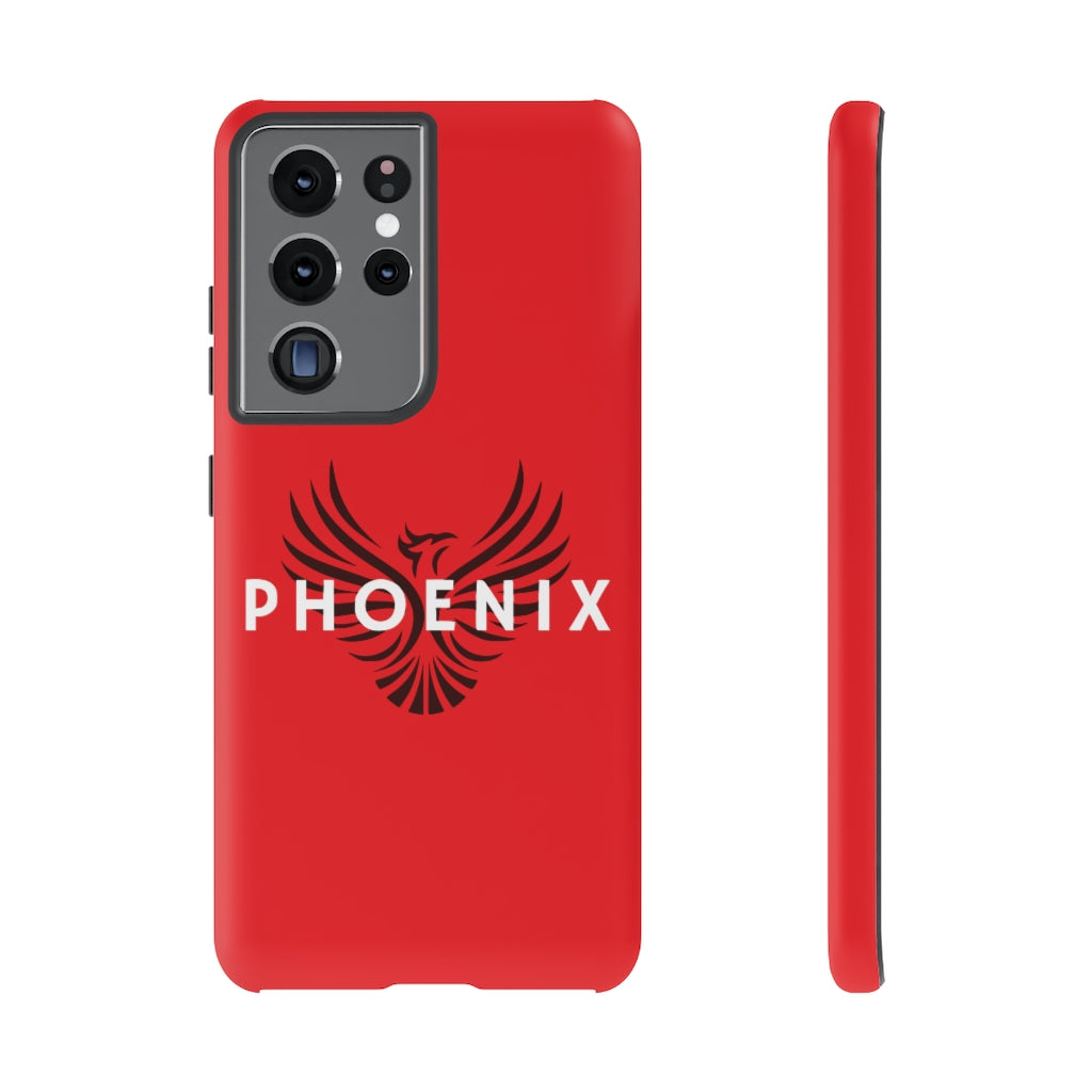 Red Phoenix Phone Tough Cases