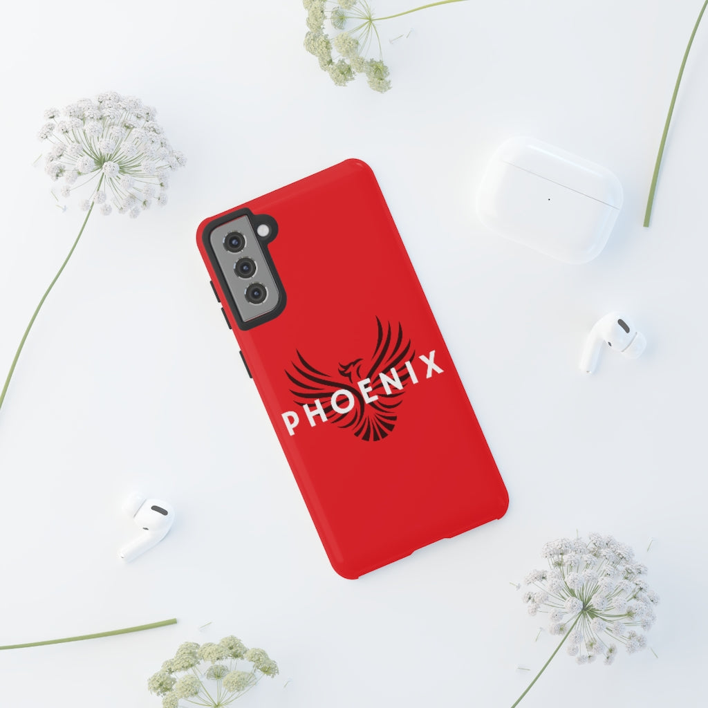 Red Phoenix Phone Tough Cases