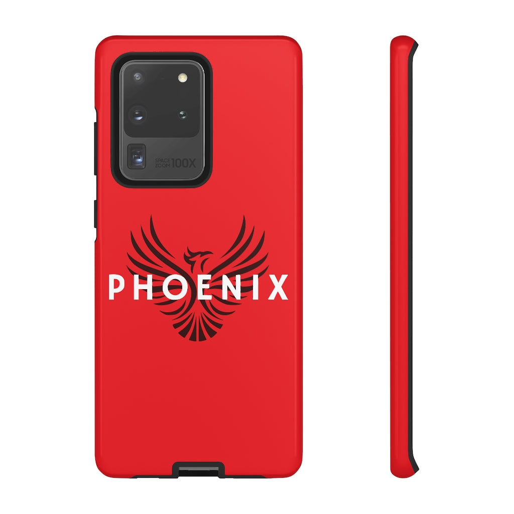 Red Phoenix Phone Tough Cases