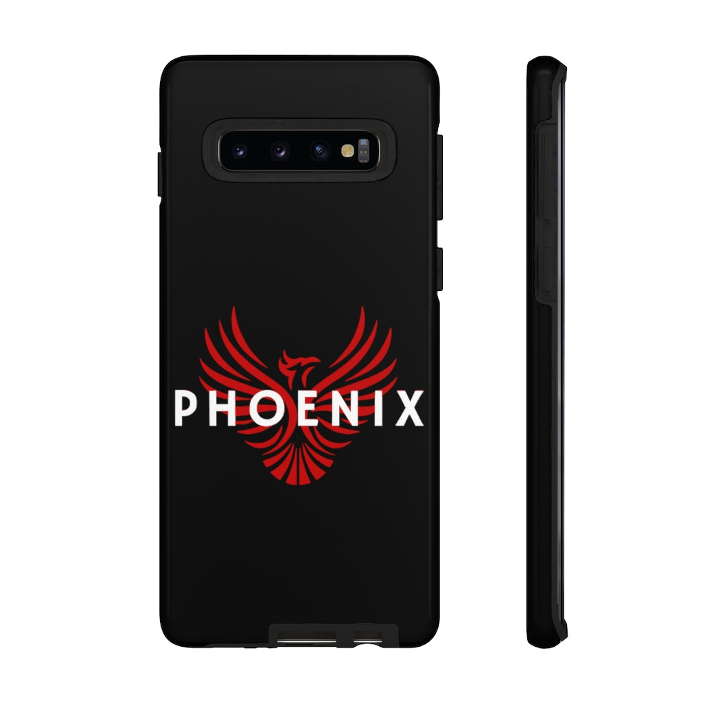 Black Phoenix Phone Tough Cases