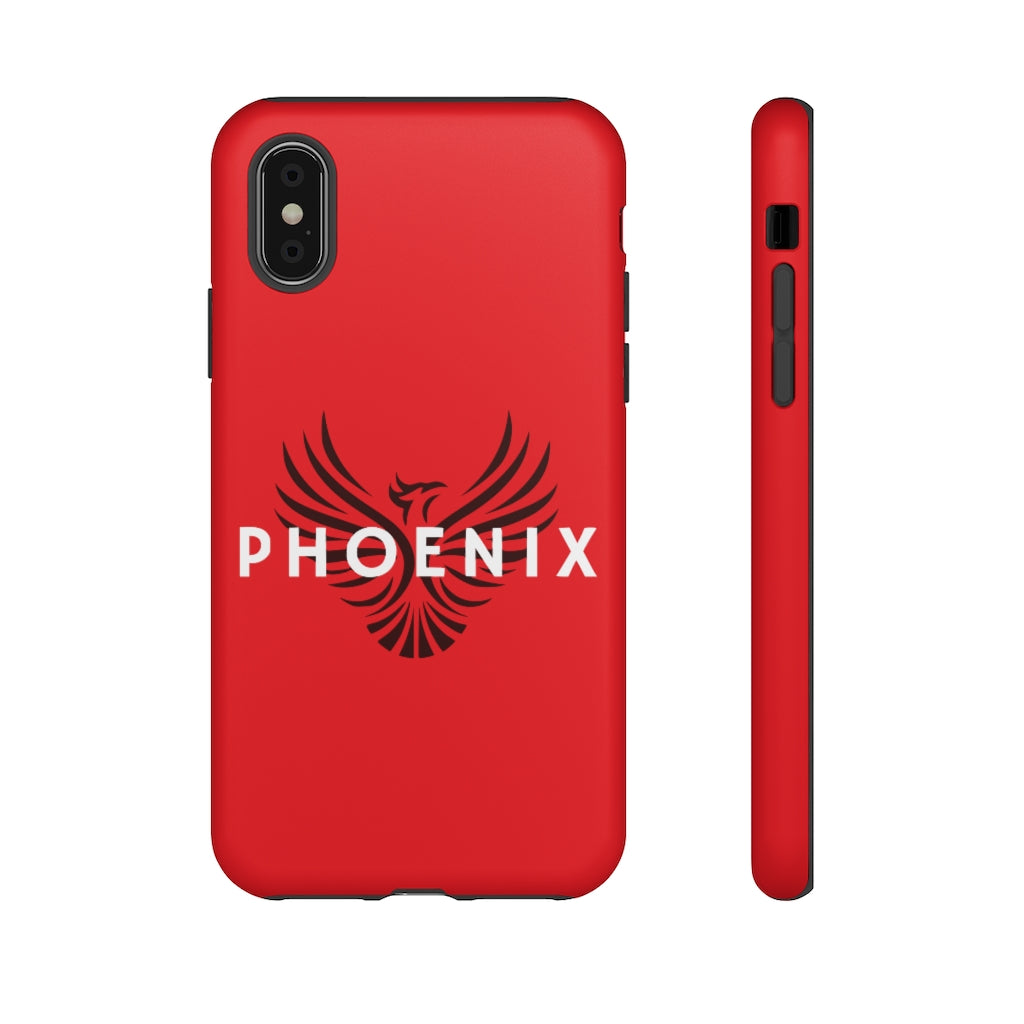 Red Phoenix Phone Tough Cases