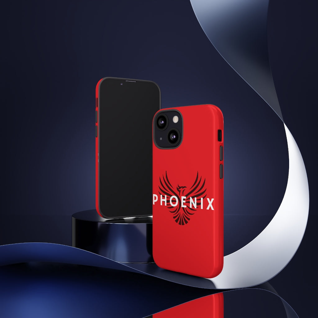 Red Phoenix Phone Tough Cases