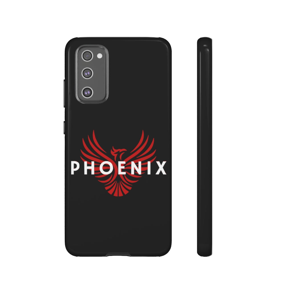 Black Phoenix Phone Tough Cases