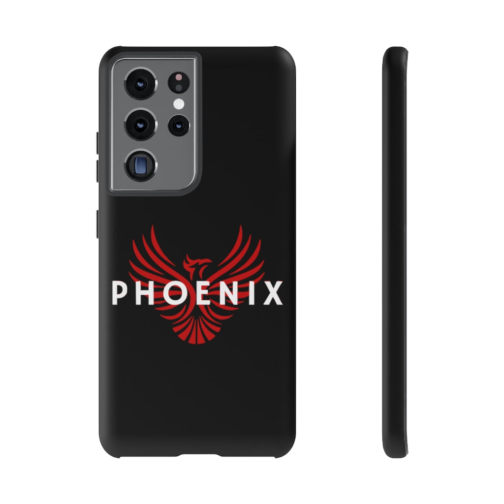 Black Phoenix Phone Tough Cases