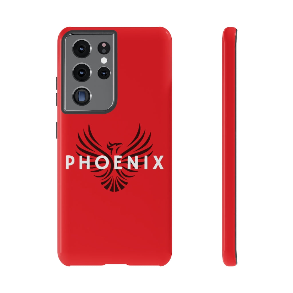 Red Phoenix Phone Tough Cases