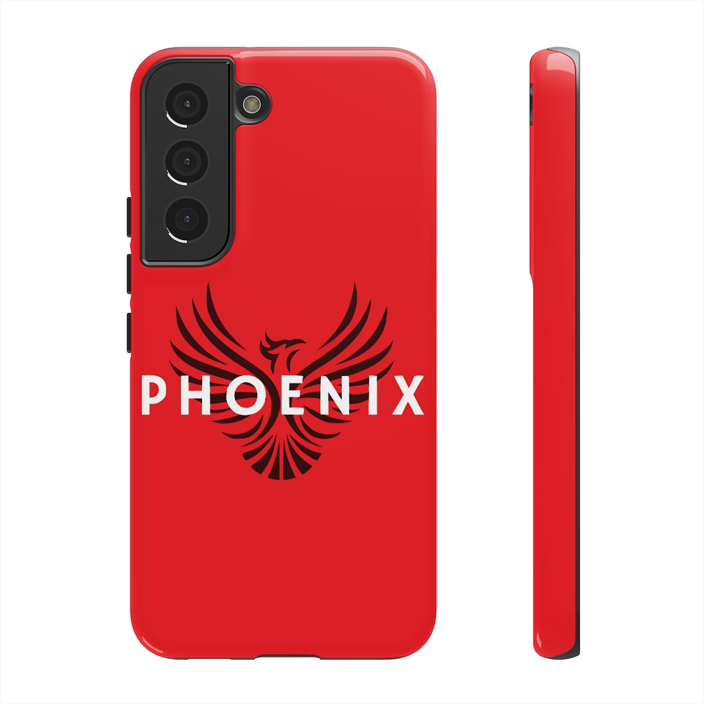 Red Phoenix Phone Tough Cases