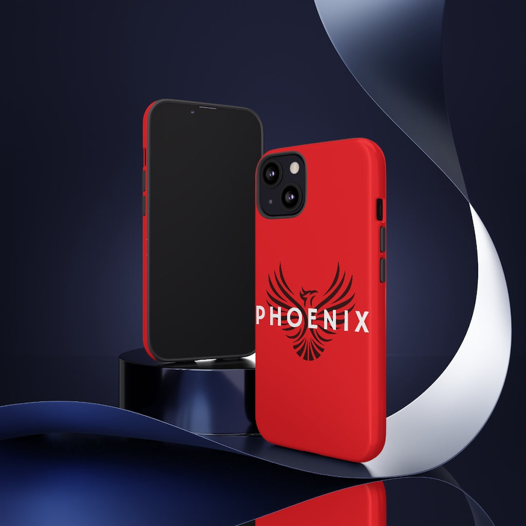 Red Phoenix Phone Tough Cases