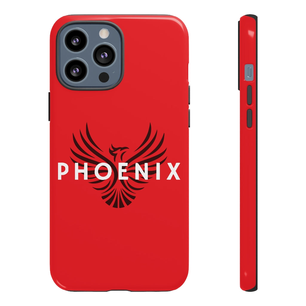 Red Phoenix Phone Tough Cases