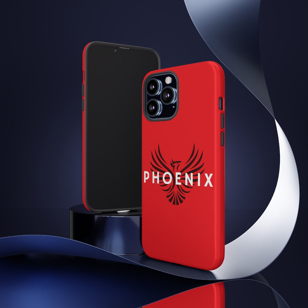 Red Phoenix Phone Tough Cases